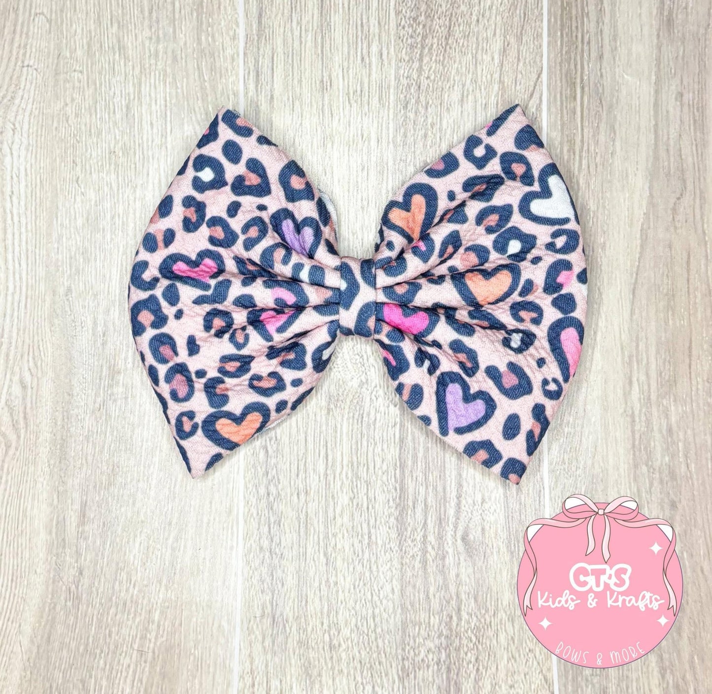 Heart cheetah- 5 inch