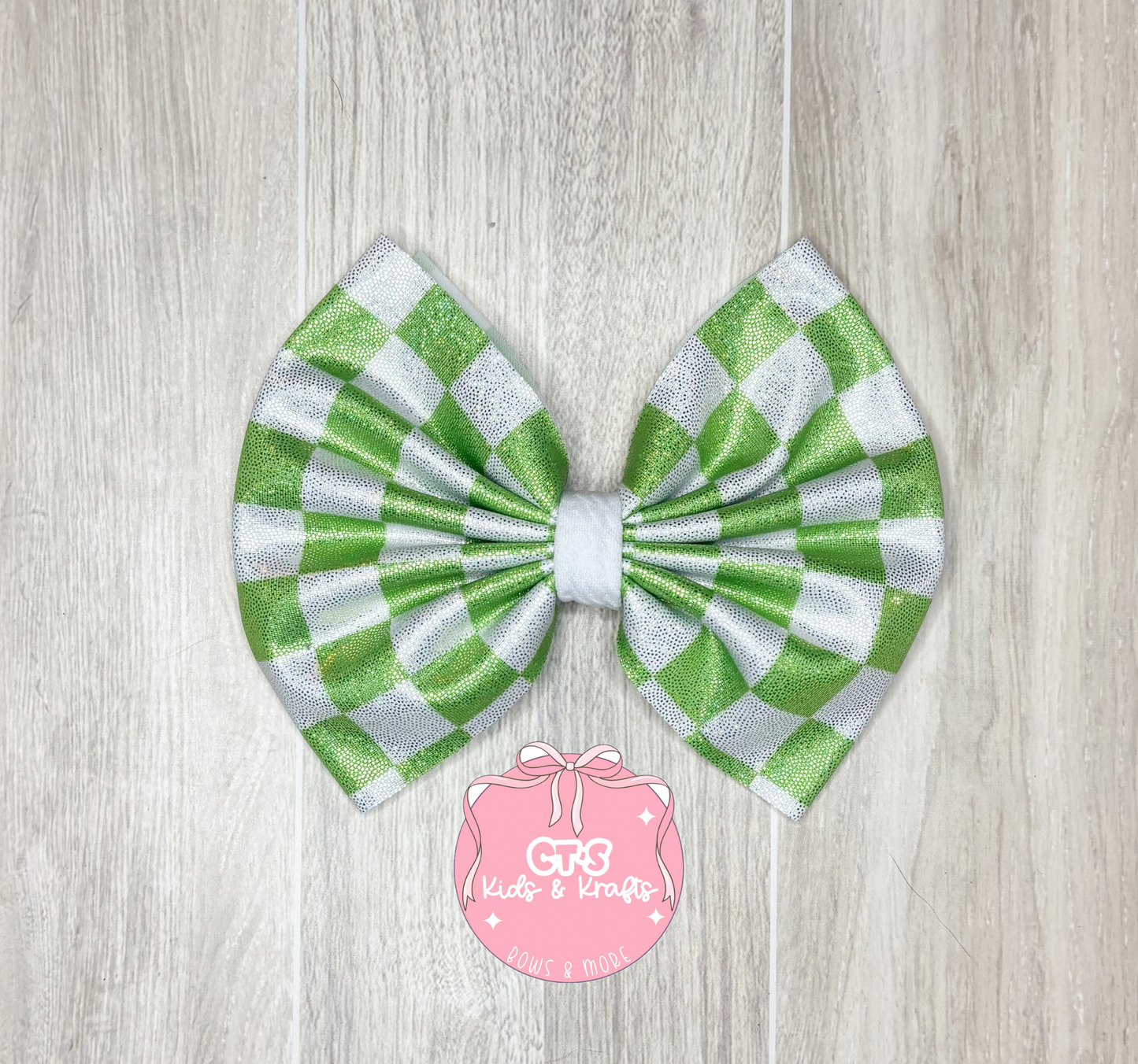 Green checker holo- 5 inch