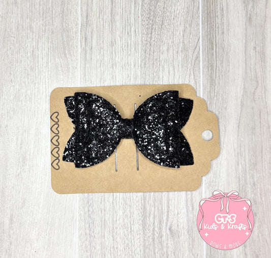 Black glitter