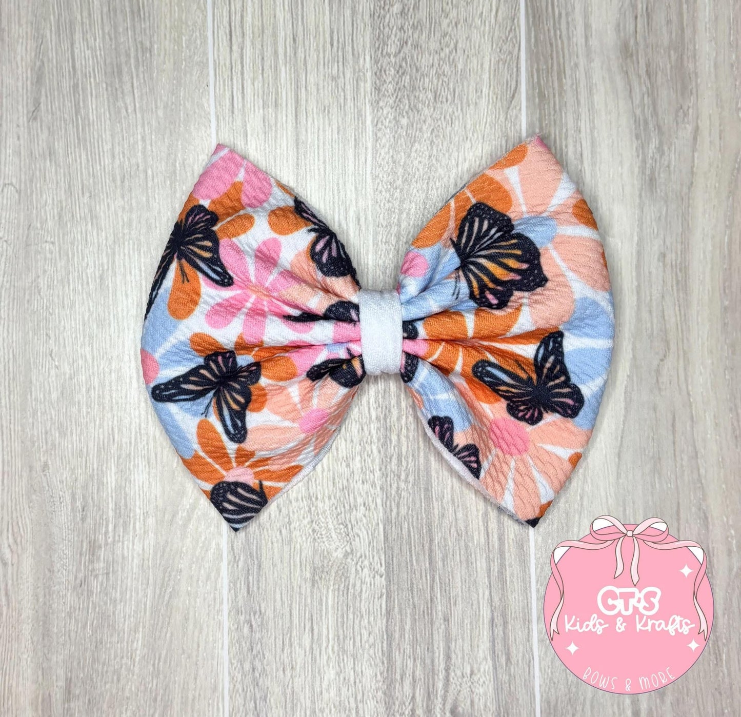 Floral butterflies- 5 inch
