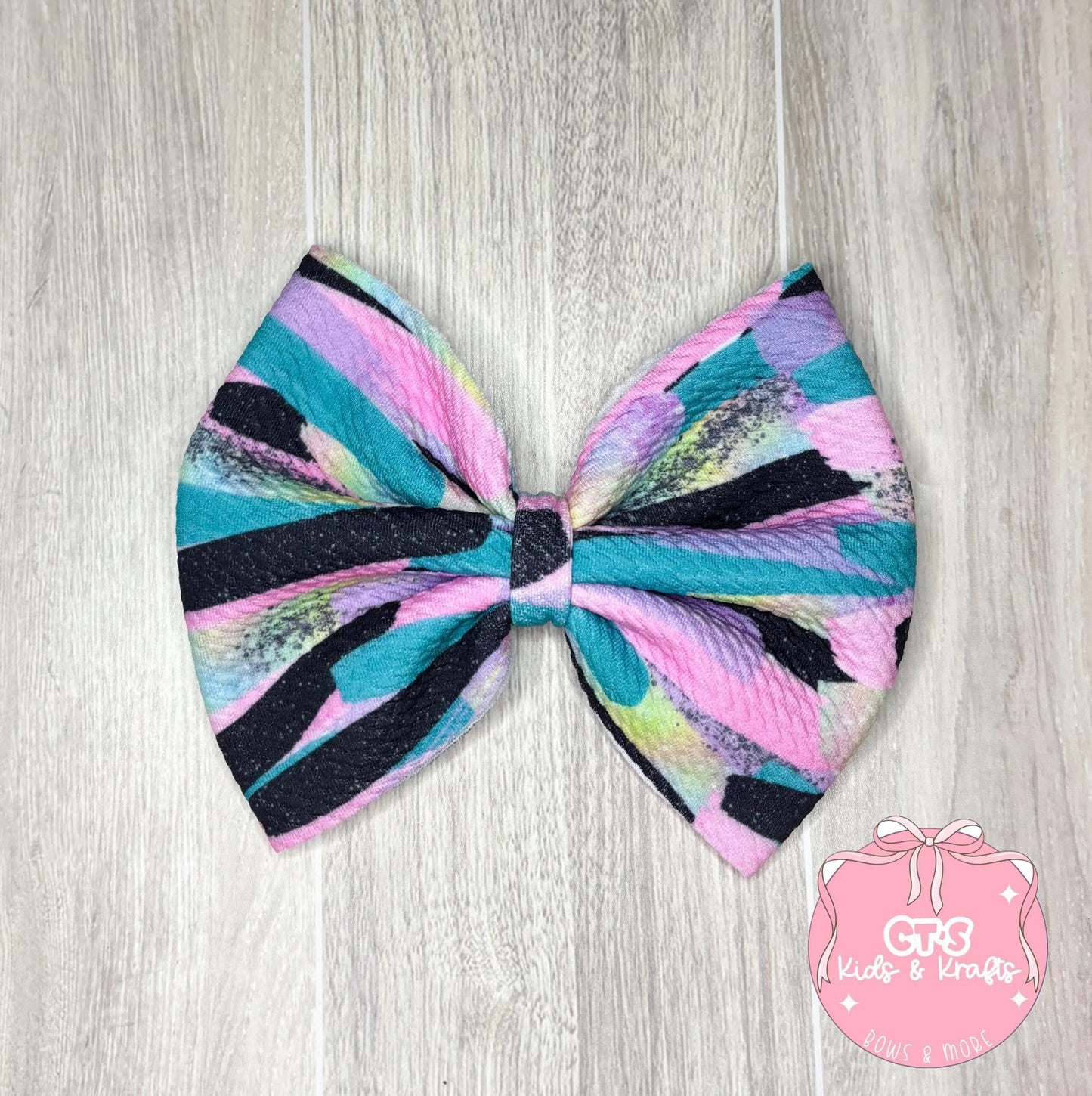 Bright brushstrokes- 5 inch