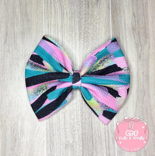 Bright brushstrokes- 5 inch