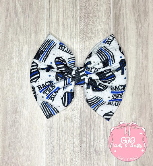 Back the blue- 5 inch