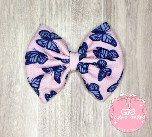 Blue butterflies- 5 inch
