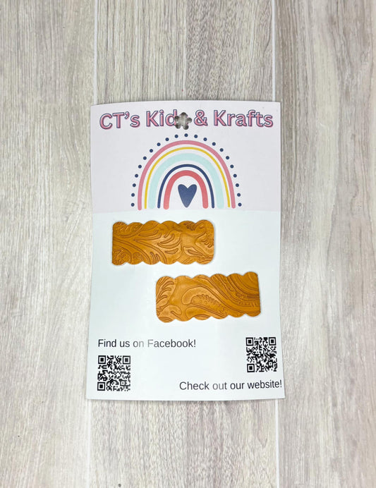 Mustard yellow clips