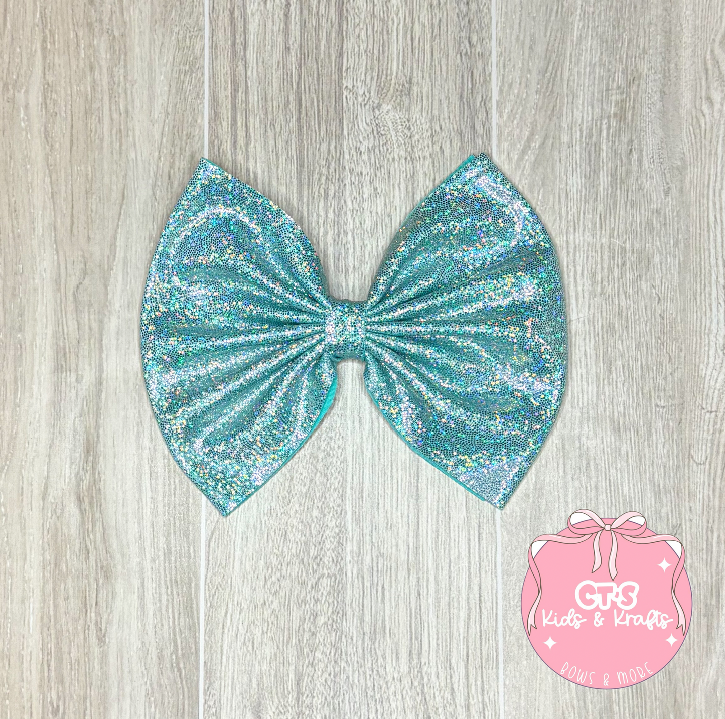 Teal holo- 5 inch