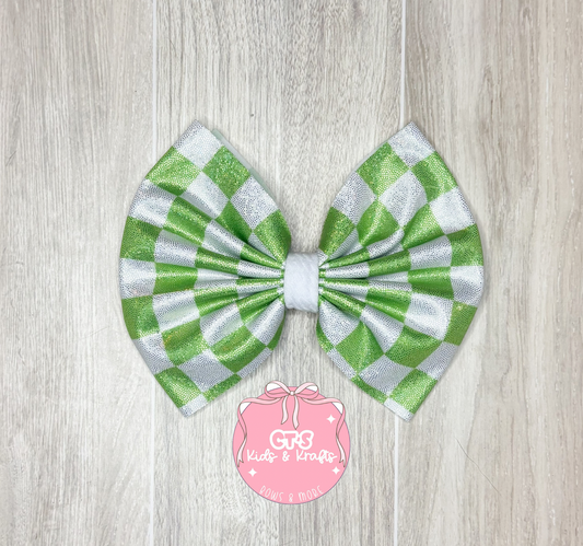 Green checker holo- 5 inch