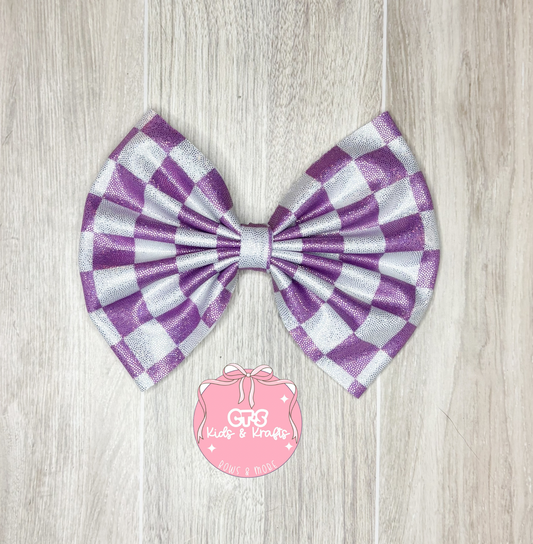Purple checker holo- 5 inch